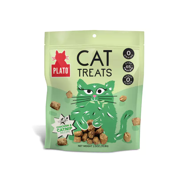 Plato Cat Treats - Chicken & Catnip Harmony Pet Supplies Scarborough