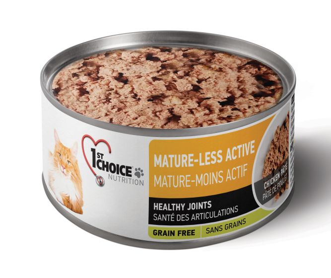 1st Choice Senior Mature Less Active Chicken Pate Cat Harmony Pet Supplies Scarborough