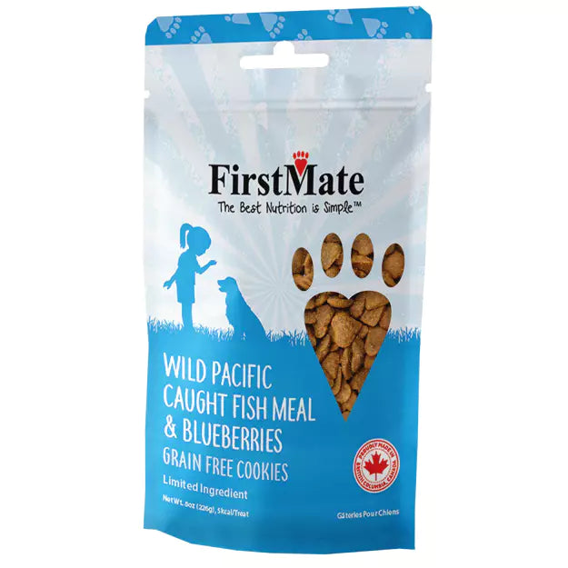 FirstMate Dog Treats - Fish with Blueberries Harmony Pet Supplies Scarborough