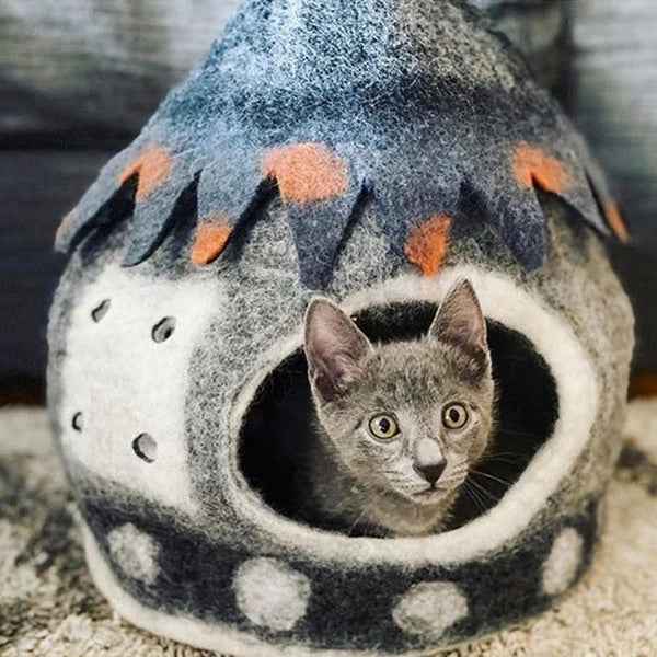 Dharma Dog / Karma Cat - Fairy House Cave