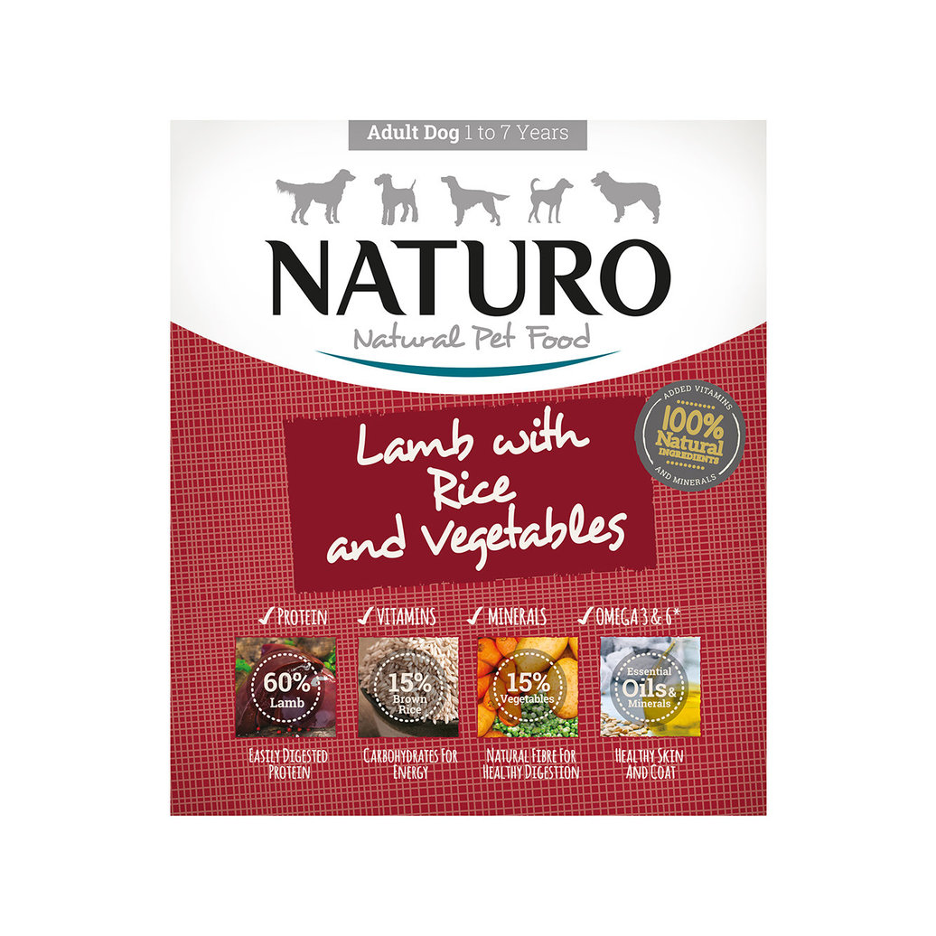 Naturo - Lamb with rice Harmony Pet Supplies Scarborough
