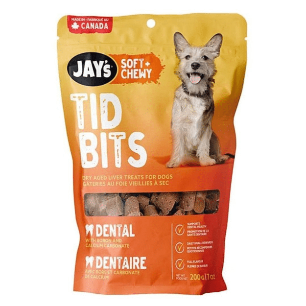 Jay's Soft & Chewy Tid Bits Dental - Dog Treats Harmony Pet Supplies Scarborough