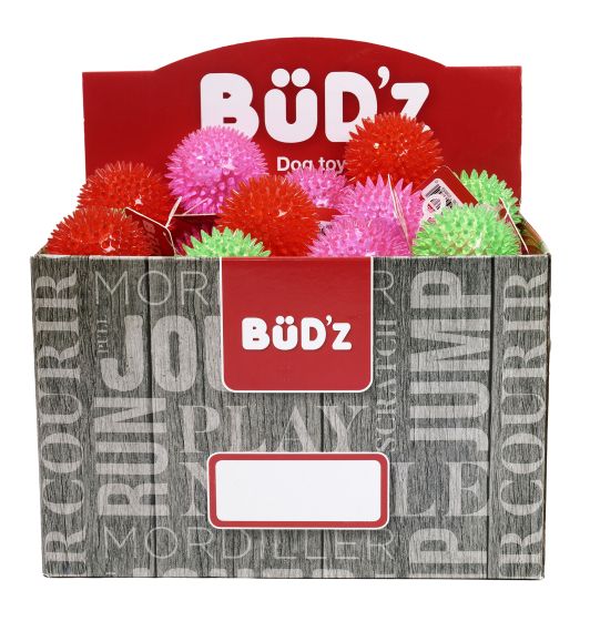 Bud'Z Rubber Plain Balls With Spikes