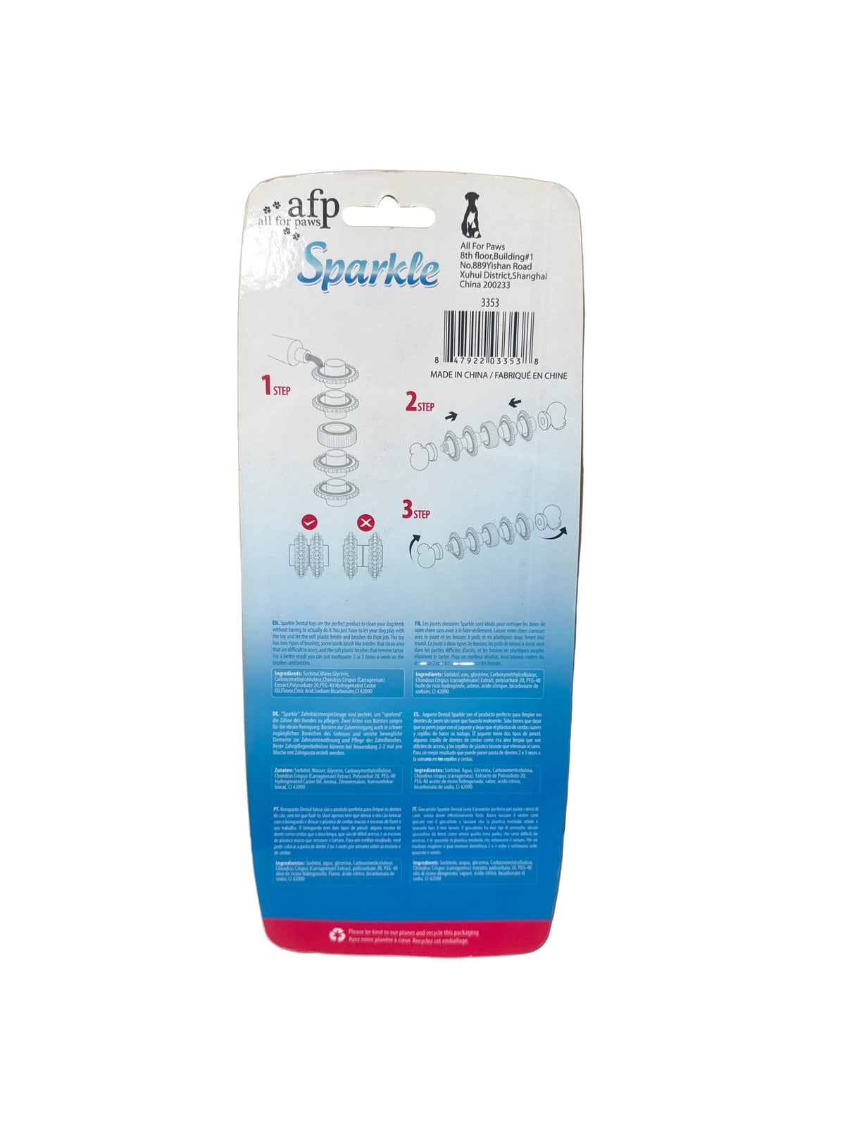 afp(all for paws) - Dental Brush Bone