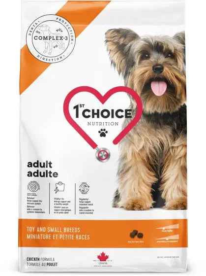1st Choice Adult Toy & Small Breed Chicken Dog Food