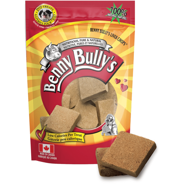 Benny Bully's dog treats package front - Harmony Pet Supplies Toronto, North York, Scarborough, Pickering, Ajax, Whitby