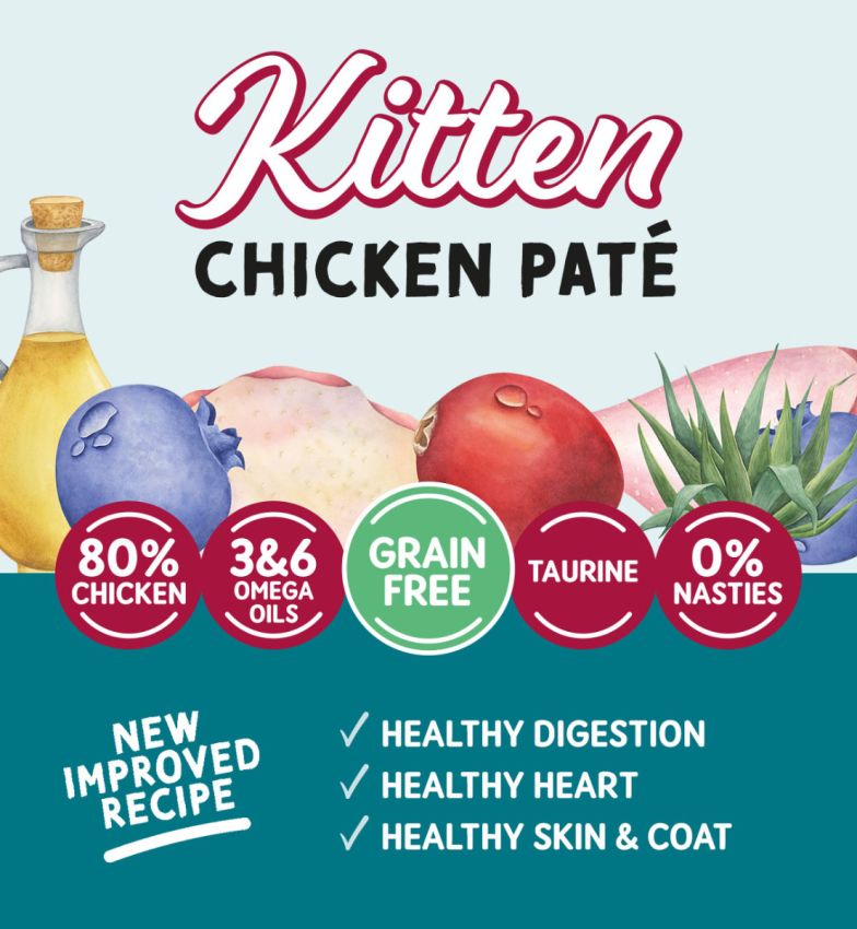 Naturo - Grain Free Chicken Paté - Kitten