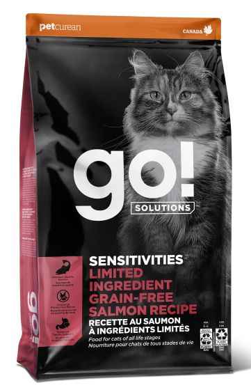 Go! Solutions Limited Ingredient Salmon – Targeted Nutrition for Sensitive Cats (3lb)