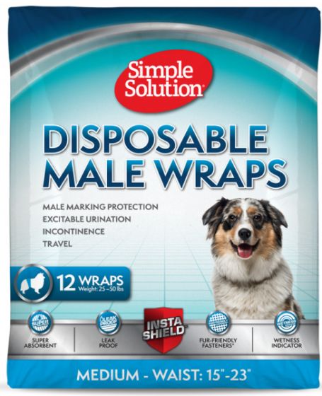 Simple Solution Disposable Male Wrap Harmony Pet Supplies Scarborough
