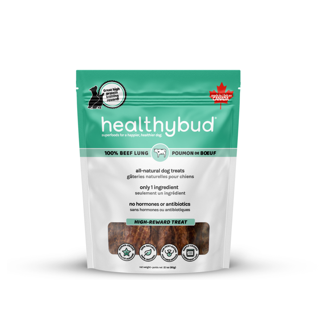 Healthybud - Beef Lung 60g Harmony Pet Supplies Scarborough