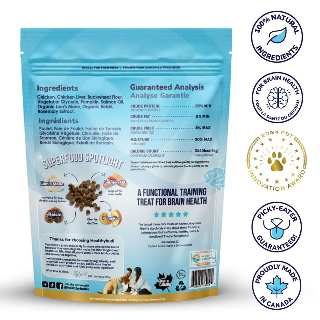 Healthybud - Mini Chicken Training Dog Treats Harmony Pet Supplies Scarborough