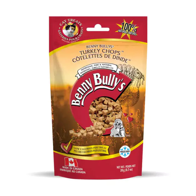 Benny Bully's Cat Treats - Turkey Chops Harmony Pet Supplies Scarborough