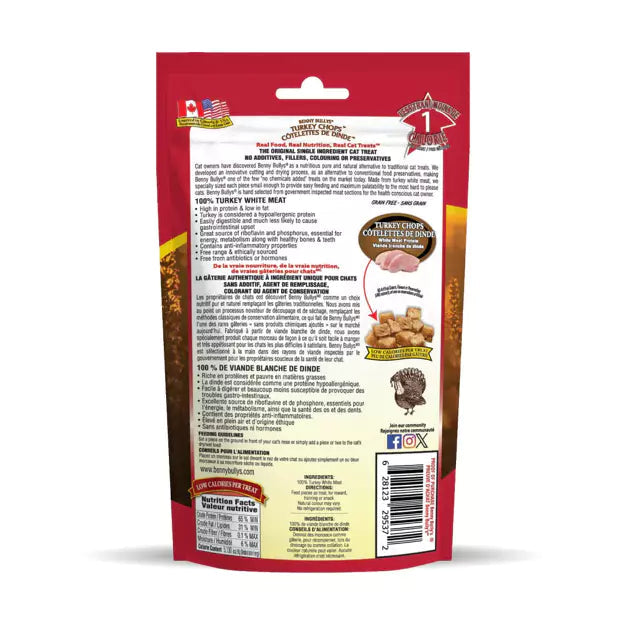 Benny Bully's Cat Treats - Turkey Chops Harmony Pet Supplies Scarborough