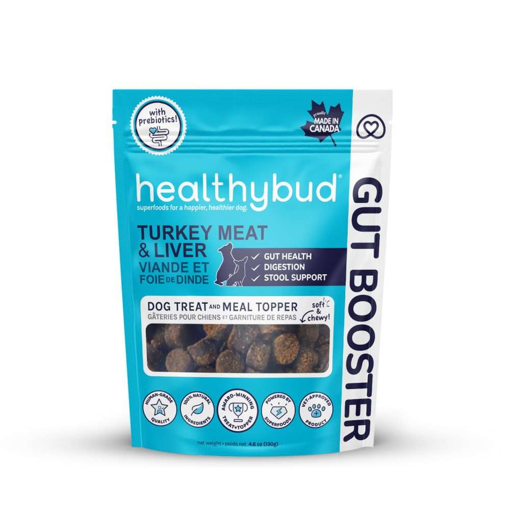 Healthybud - Gut Booster Turkey & Liver for Dogs Harmony Pet Supplies Scarborough