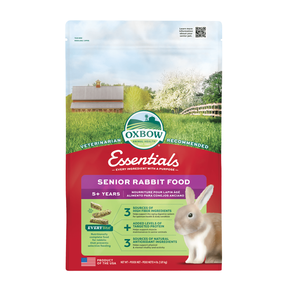 Oxbow Essentials Senior Rabbit – Specialised Nutrition for the Golden Years Harmony Pet Supplies Scarborough