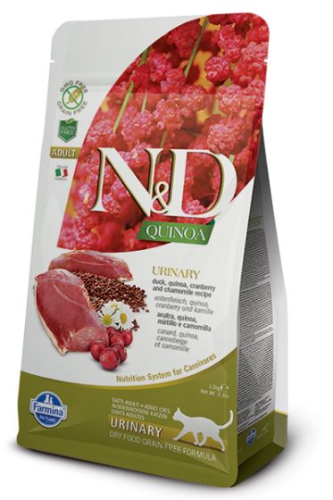 Farmina N&D Quinoa Functional Feline Duck & Cranberry - Urinary Support Harmony Pet Supplies Scarborough