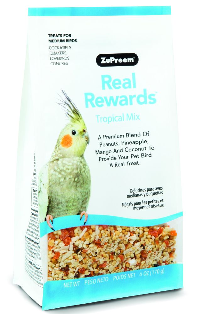 ZuPreem Real Rewards - Tropical Mix (Medium Birds) Harmony Pet Supplies Scarborough