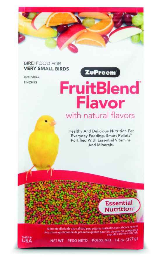 ZuPreem FruitBlend Very Small Bird Food – Premium Daily Nutrition