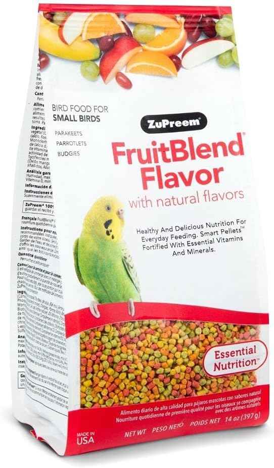 ZuPreem FruitBlend Small Bird Food – Vital Daily Nutrition