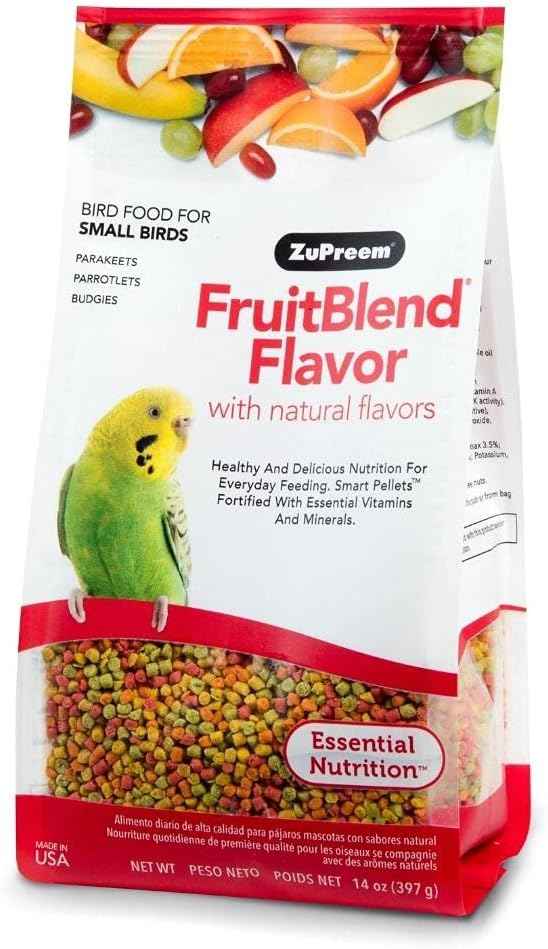 ZuPreem FruitBlend Small Bird Food – Vital Daily Nutrition