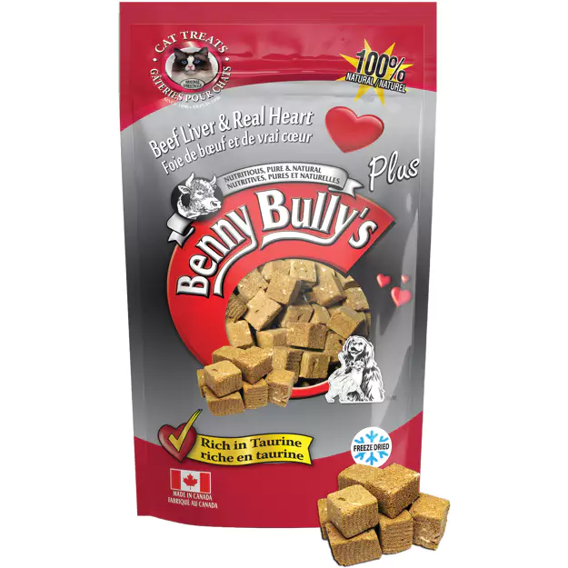 Benny Bully's Cat Treats - Beef Liver & Heart Harmony Pet Supplies Scarborough