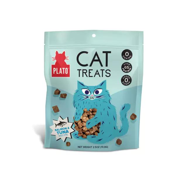 Plato Cat Treats - Salmon & Tuna Recipe Harmony Pet Supplies Scarborough