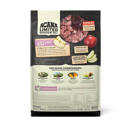 Acana Limited Ingredient - Lamb With Apple - Dog Back