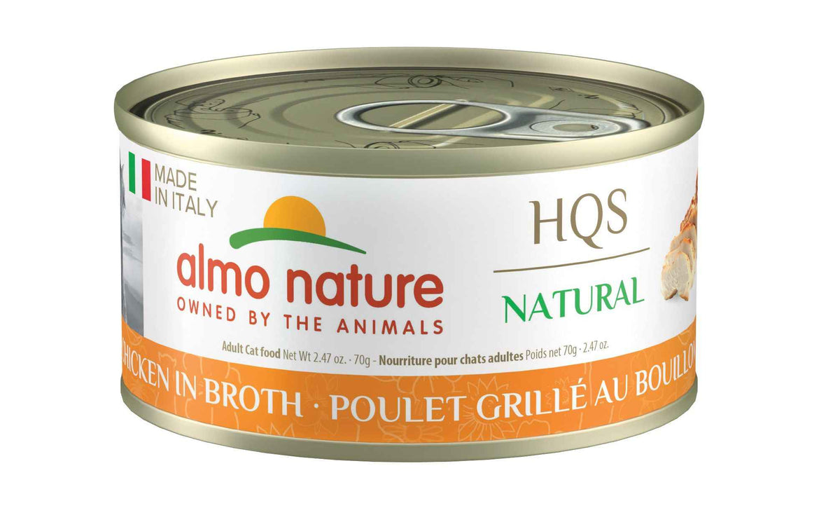 Almo Nature - HQS Natural Grilled Chicken in Broth
