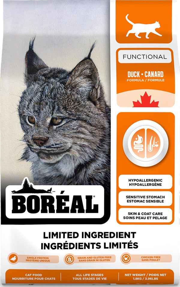 Boréal Functional Limited Ingredient Duck – Targeted Care for Sensitive Cats