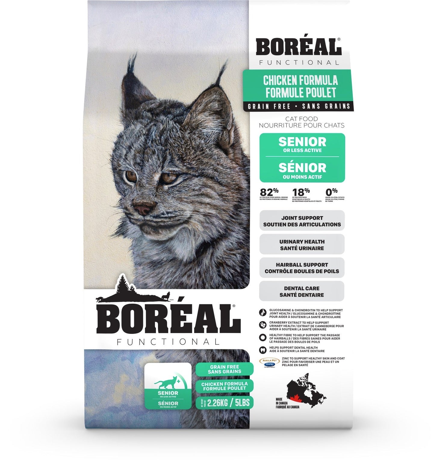 Boreal Functional Senior Chicken formula Harmony Pet Supplies Scarborough