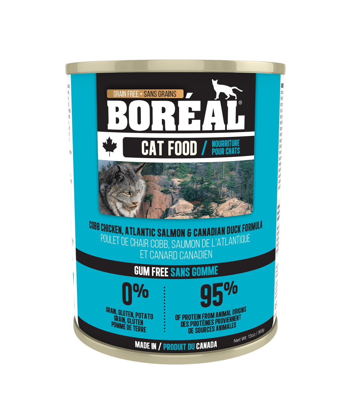 Boréal Proper Chicken, Salmon & Duck – Grain-Free Pâté for Cats