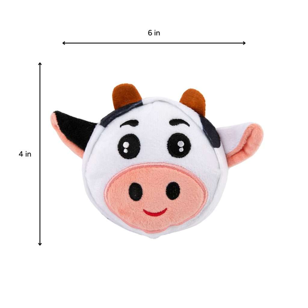 Squeaky Cow Head Harmony Pet Supplies Scarborough