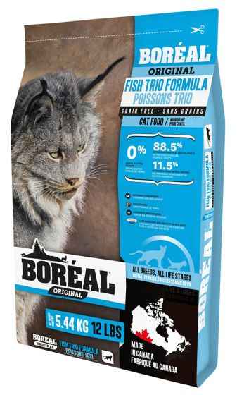 Boréal Original Fish Trio – Premium Grain-Free Nutrition for Cats
