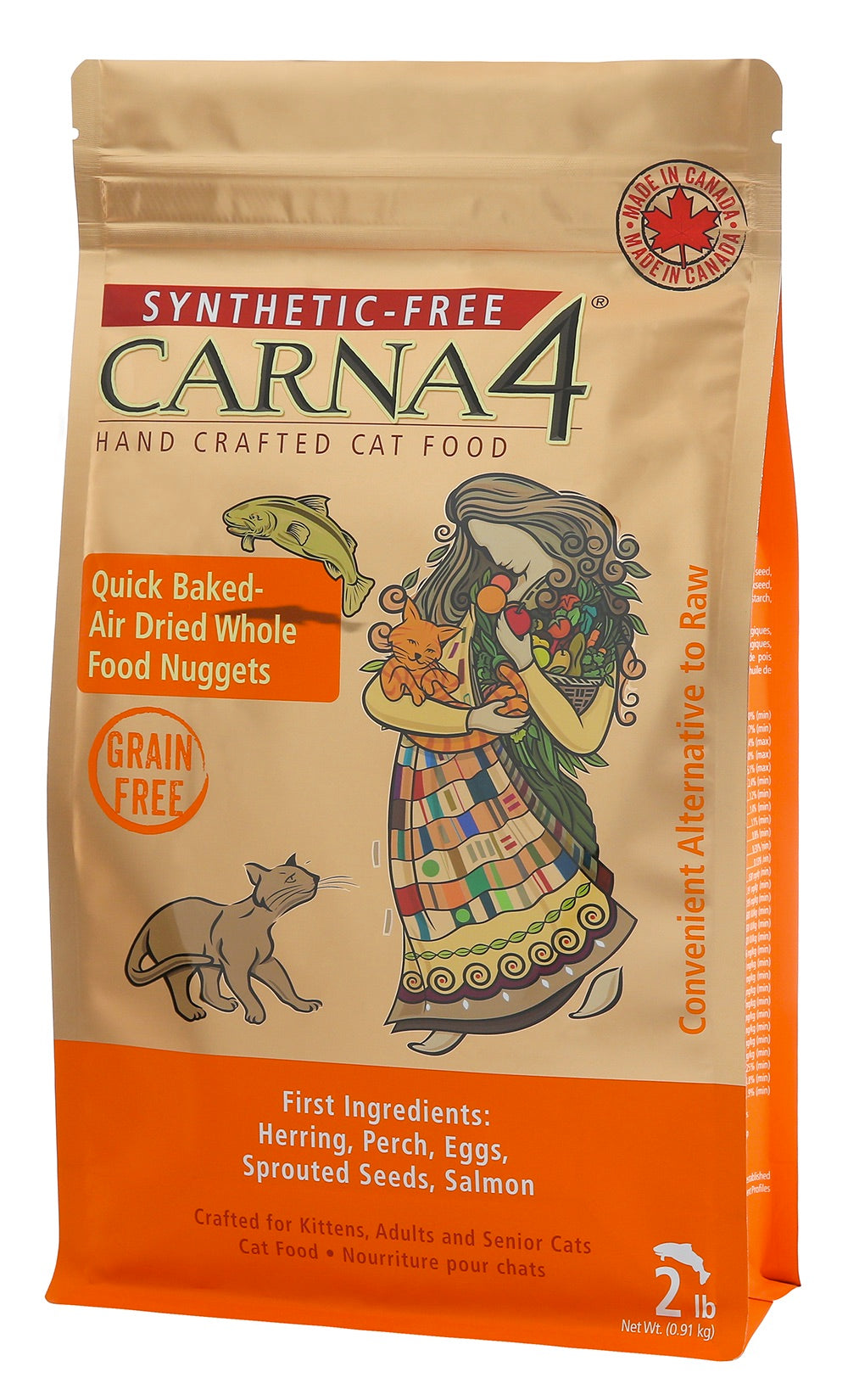 Carna4 Hand Crafted Cat Food - Fish Harmony Pet Supplies Scarborough