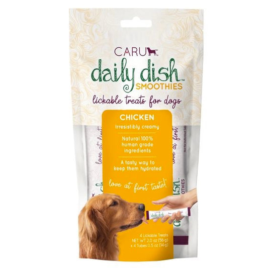 CaruLickableTreatsforDogs-Chicken Front