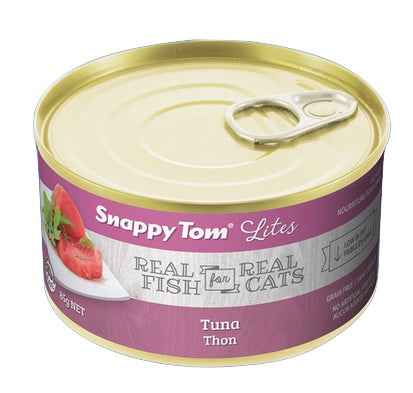 Snappy Tom Lites – Real Tuna Grain-Free Wet Cat Food