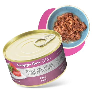 Snappy Tom Lites – Real Tuna Grain-Free Wet Cat Food Harmony Pet Supplies Scarborough