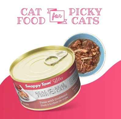 Snappy Tom Lites - Tuna with Crabmeat - Wet Cat Food