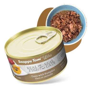 Snappy Tom Lites – Real Tuna with Pumpkin Wet Cat Food