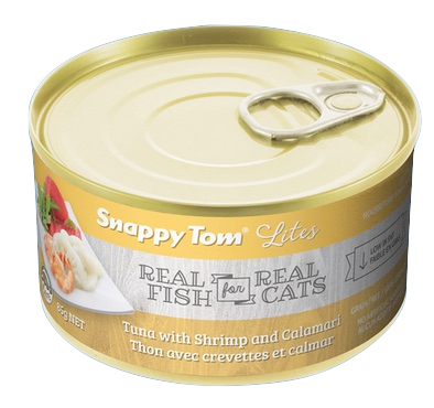 Snappy Tom Lites - Tuna with Shrimp and Calamari Cat Food