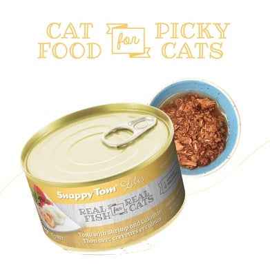 Snappy Tom Lites - Tuna with Shrimp and Calamari Cat Food