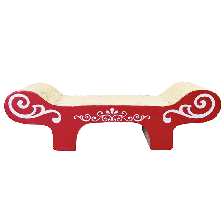 Catit Style Patterned Cat Scratcher with Catnip - Urban - Bench Harmony Pet Supplies Scarborough