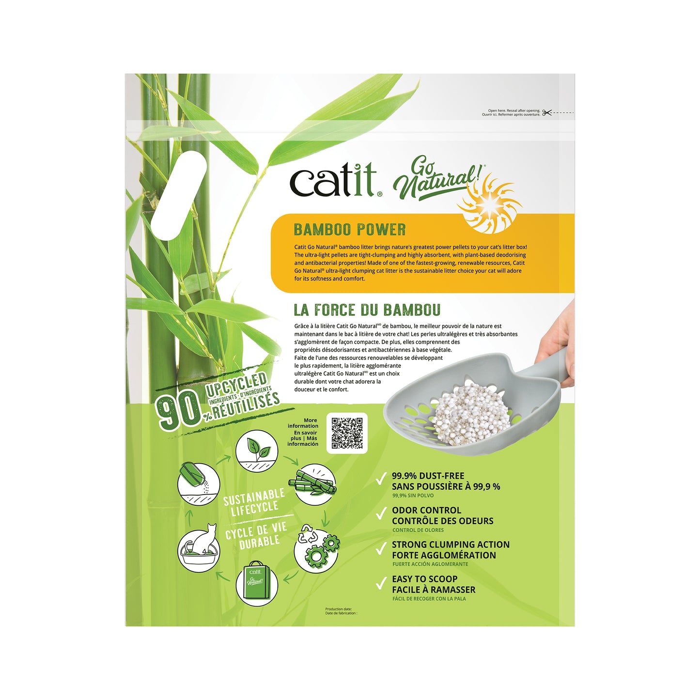 Catit Go Natural! Ultra-Light Clumping Cat Litter