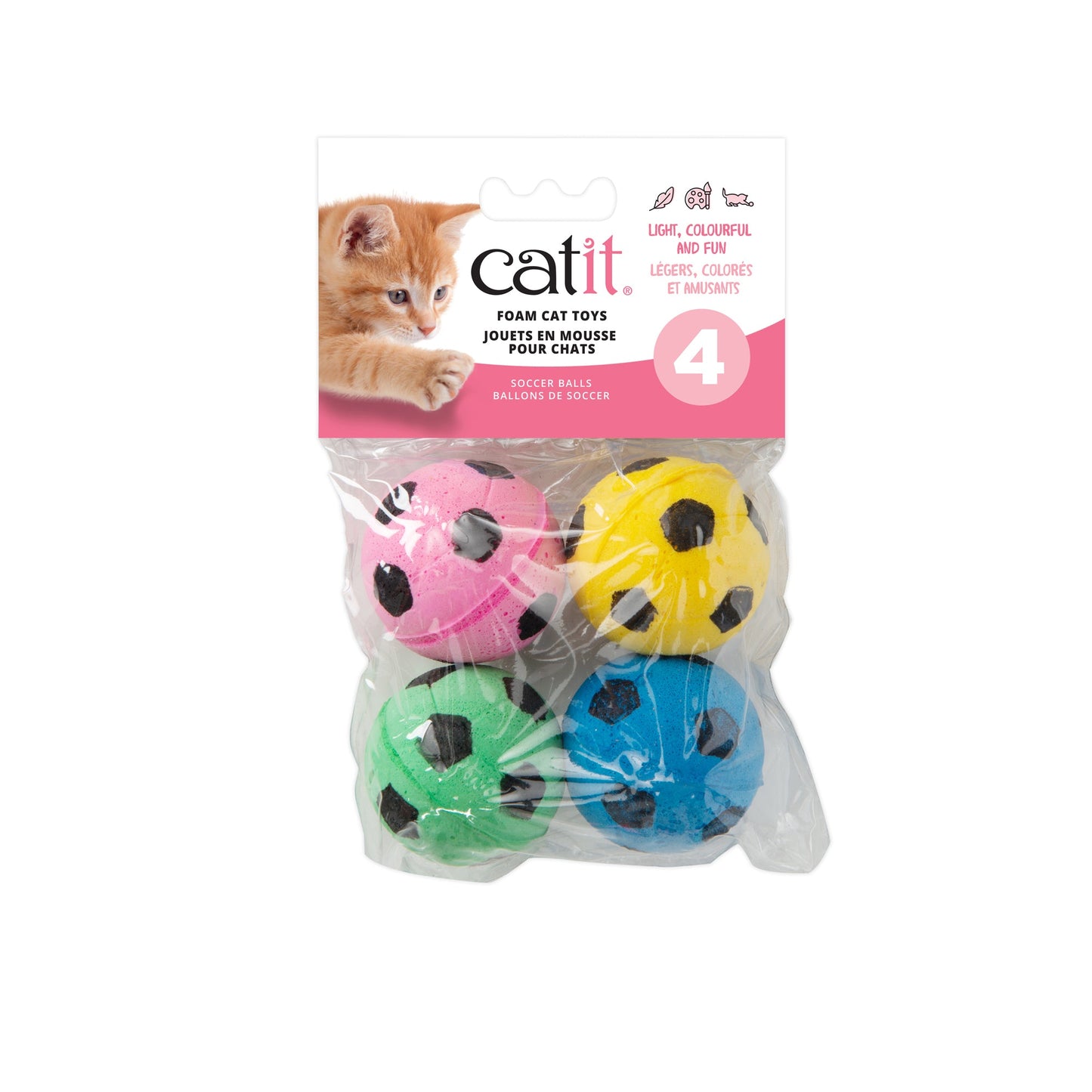 Catit - Foam Soccer Balls Harmony Pet Supplies Scarborough