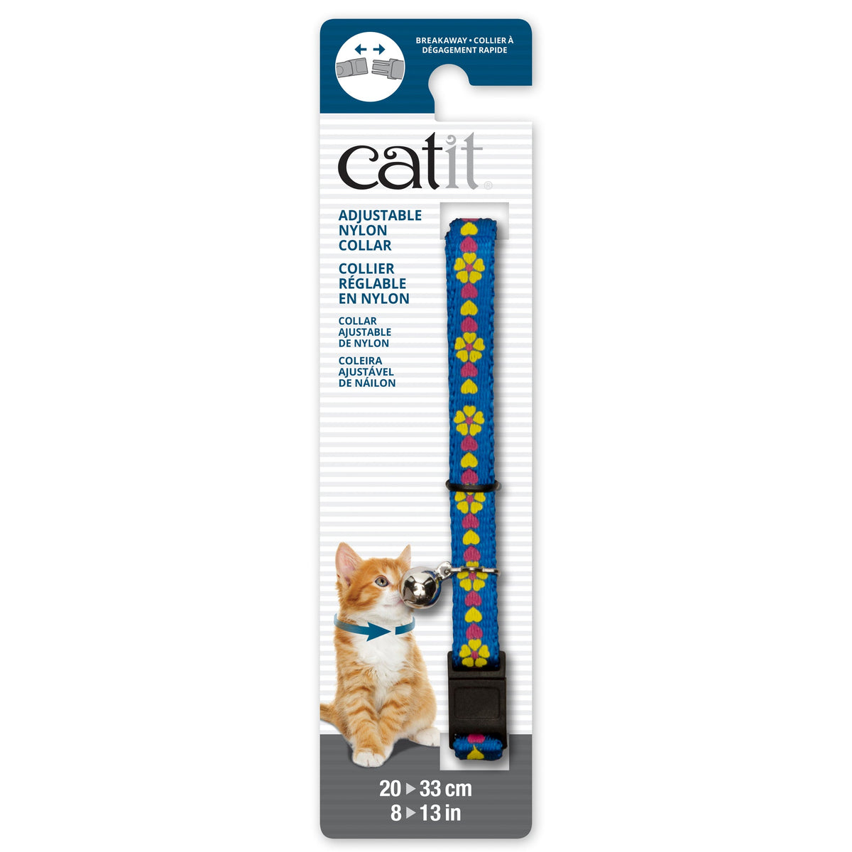 Catit Adjustable Breakaway Nylon Collar Harmony Pet Supplies Scarborough