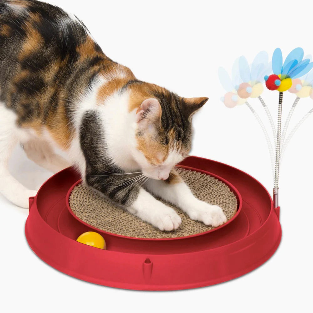 Catit Play - Ball Toy with Scratch Pad Harmony Pet Supplies Scarborough