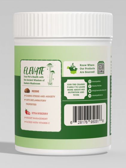 Charmy Mushroom Bone Broth Reishi & Strawberry Powder (70g)