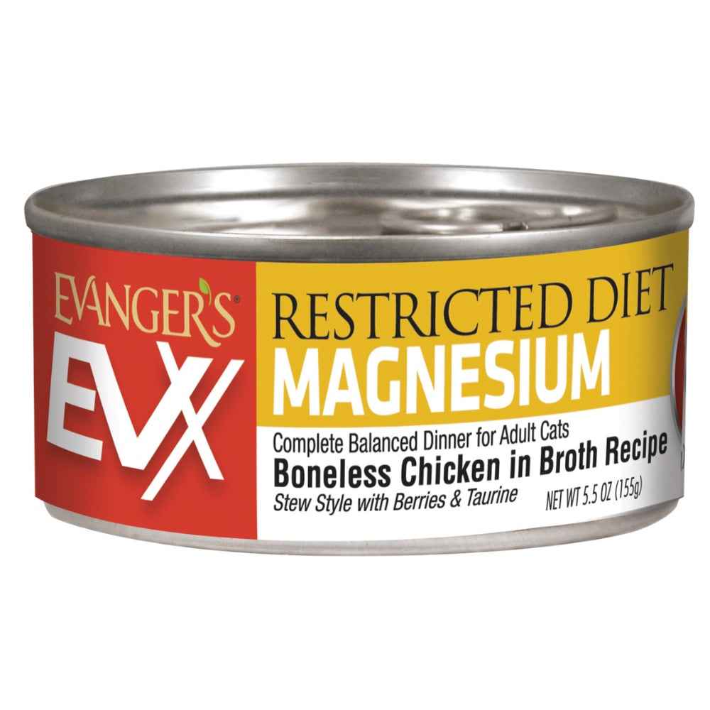 Evanger's Restricted Diet Magnesium – Low pH Formula for Cats (156g)