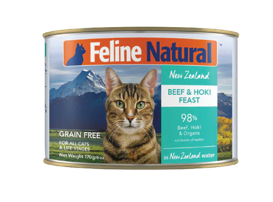 Feline Natural™ - New Zealand Beef and Hoki Feast - Cat Food