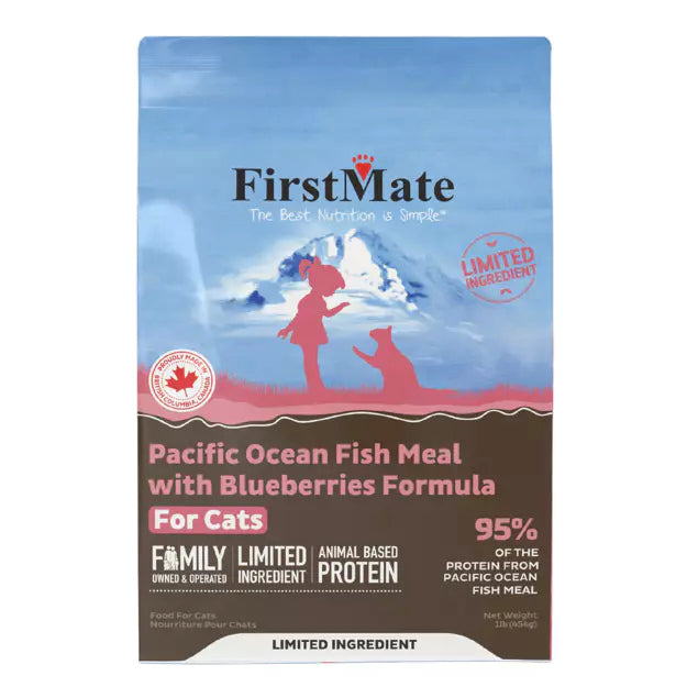 FirstMate - Limited Ingredient Fish Meal with Blueberries - Cat food Harmony Pet Supplies Scarborough